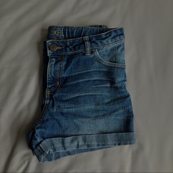 Blue Denim Shorts - Picture 3 of 3